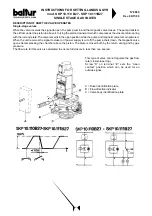 Preview for 43 page of baltur GI 350 DSPGN Instructions Manual