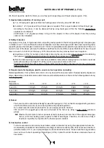 Preview for 53 page of baltur GI 350 DSPGN Instructions Manual