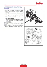 Preview for 14 page of baltur TBG 45 PV Instruction Manual For Installation, Use And Maintenance