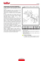 Preview for 23 page of baltur TBG 45 PV Instruction Manual For Installation, Use And Maintenance