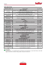 Preview for 32 page of baltur TBG 45 PV Instruction Manual For Installation, Use And Maintenance