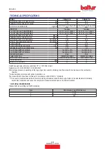 Preview for 43 page of baltur TBG 45 PV Instruction Manual For Installation, Use And Maintenance