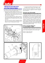 Preview for 21 page of baltur TBG 45 Manual User Instructions