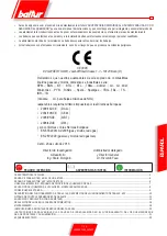 Preview for 29 page of baltur TBG 45 Manual User Instructions