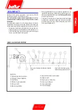 Preview for 87 page of baltur TBG 45 Manual User Instructions