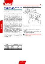 Preview for 16 page of baltur TBG 85 ME User Instruction Manual