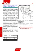 Preview for 36 page of baltur TBG 85 ME User Instruction Manual