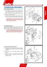 Preview for 69 page of baltur TBG 85 ME User Instruction Manual