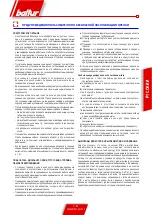 Preview for 85 page of baltur TBG 85 ME User Instruction Manual