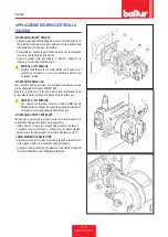 Preview for 16 page of baltur TBML 80 ME Installation, Use And Maintenance Instruction Manual