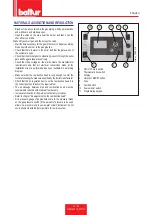 Preview for 93 page of baltur TBML 80 ME Installation, Use And Maintenance Instruction Manual