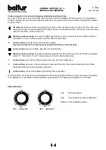 Preview for 43 page of baltur TS 0 GN Instructions Manual