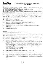 Preview for 45 page of baltur TS 0 GN Instructions Manual