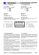 Preview for 9 page of bamar MEJ 1 08-30 Use And Maintenance