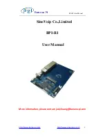 Banana Pi BPI-R1 User Manual preview