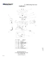 Preview for 12 page of Bancroft TT-100 Operation Manuals