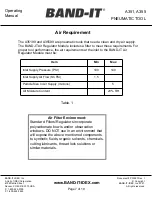 Preview for 7 page of Band-it A35199 Operation Instructions Manual