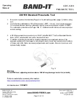 Preview for 10 page of Band-it A35199 Operation Instructions Manual