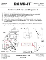 Preview for 33 page of Band-it IT5000-C Operating Manual