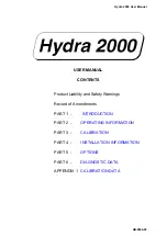 Preview for 2 page of B&G Hydra 2000 User Manual