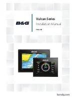 Preview for 1 page of B&G Vulcan Series Installation Manual