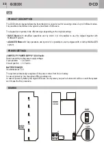 Preview for 22 page of Bandini Industrie GiBiDi DCD 100 Instructions For Installation Manual