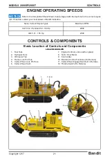 Preview for 27 page of Bandit 2890SP Operating & Parts Manual