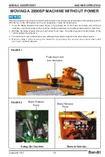 Preview for 35 page of Bandit 2890SP Operating & Parts Manual