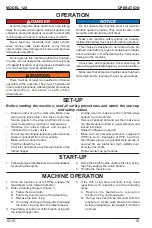 Preview for 32 page of Bandit INTIMIDATOR 12X Operating & Parts Manual