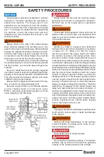 Preview for 26 page of Bandit INTIMIDATOR 12XP/990 Operating & Parts Manual