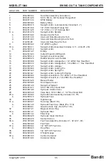 Preview for 57 page of Bandit ZT1844 Operating & Parts Manual