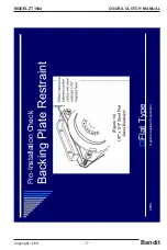 Preview for 79 page of Bandit ZT1844 Operating & Parts Manual