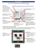 Preview for 12 page of B&K CT300.3 User Manual