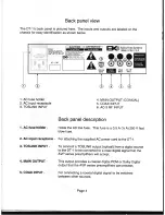 Preview for 5 page of B&K DT1 Owner'S Manual