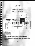 Preview for 5 page of B&K EX4420 Owner'S Manual