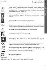 Preview for 9 page of B&Q NMLM1000 Original Instructions Manual