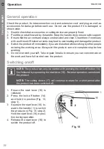 Preview for 22 page of B&Q NMLM1000 Original Instructions Manual