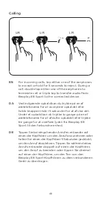 Preview for 21 page of Bang & Olufsen Beoplay E8 Sport User Manual