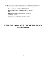 Preview for 4 page of Banner MightLam 2700 Operating Instructions Manual