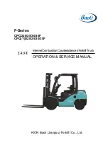 Preview for 2 page of Baoli F Series Operation & Service Manual