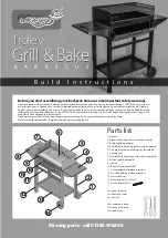 Preview for 1 page of BAR-BE-QUICK Trolley Grill & Bake Build Instructions