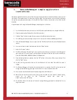 Preview for 5 page of Baracoda Manager J2ME Installation Manual