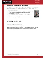 Preview for 8 page of Baracoda TagRunners User Manual