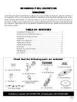 Preview for 3 page of baracuda Ranger Owner'S Manual And Quick Assembly Instructions