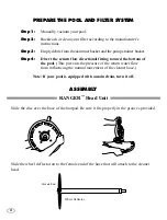 Preview for 4 page of baracuda Ranger Owner'S Manual And Quick Assembly Instructions