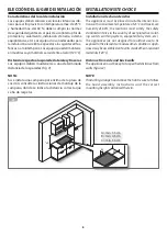 Preview for 8 page of Barazza LAB EVOLUTION 1PLE12ID Installation And Use Manual