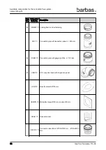 Preview for 52 page of barbas Panorama 110-55 PF2 Preparation Manual