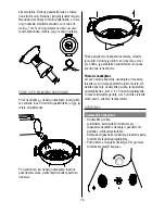 Preview for 74 page of Barbecook Tam Tam 223.9010.000 Installation, Use And Maintenance Instructions