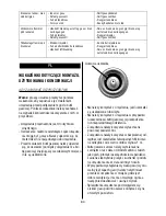 Preview for 84 page of Barbecook Tam Tam 223.9010.000 Installation, Use And Maintenance Instructions