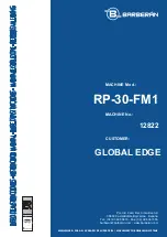 Barberan RP-30-FM1 Instruction Manual preview